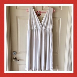 ❣️2/$20❣️ NY&C White Sleeveless Dress